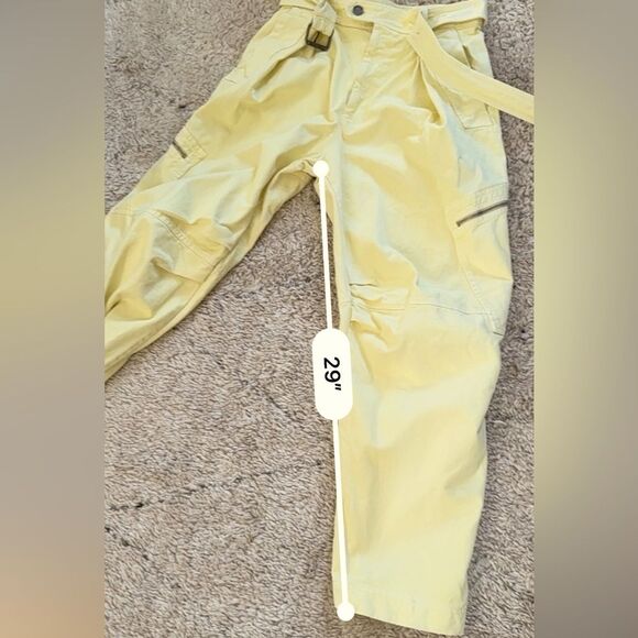 Zara SRPLS Balloon Utility Pants in Yellow 2024 Collection  S - Picture 7 of 12